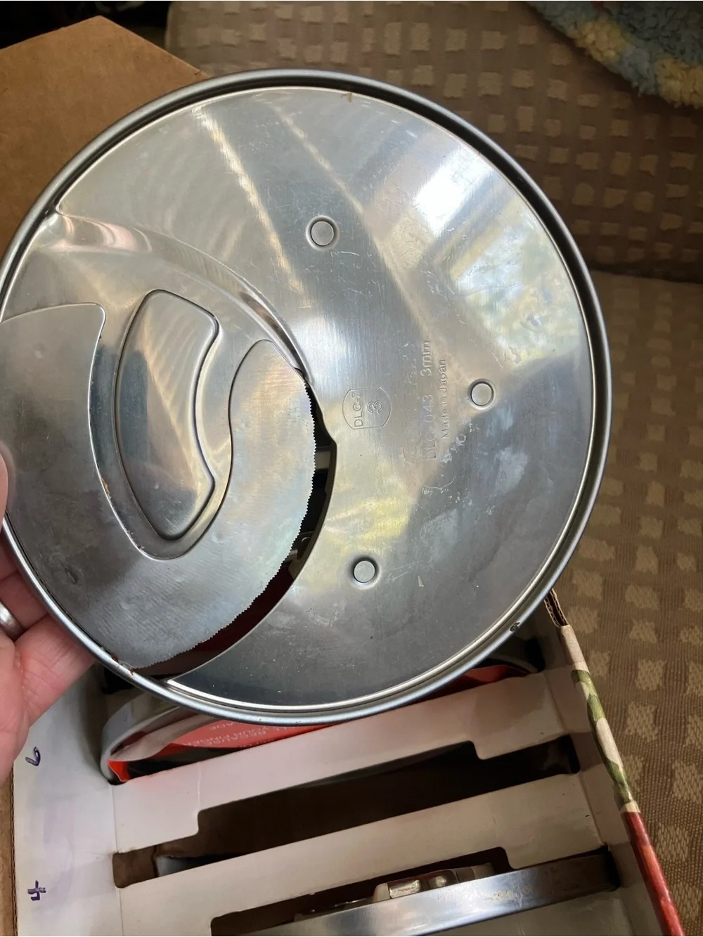 Cuisinart Stainless Steel 9 Disc Blade Set DLC-7 Several never used!